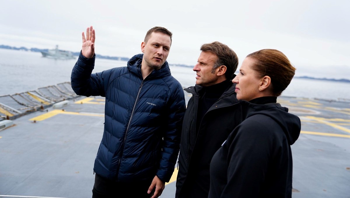 Macron'dan Grönland ziyareti