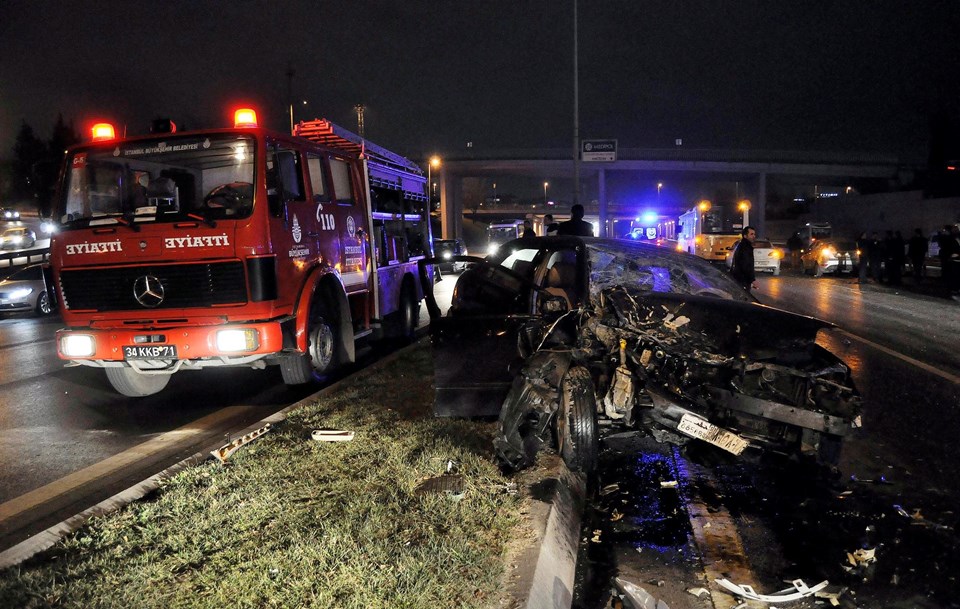Fatih'te zincirleme trafik kazası - 2