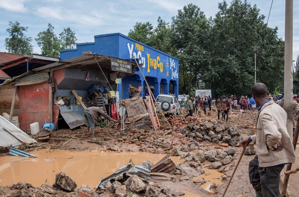 Ruanda'da sel ve toprak kayması: 129 ölü