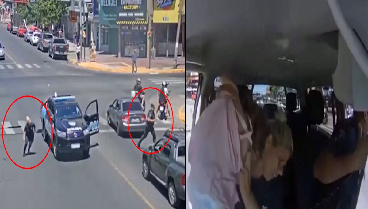 Devriye gezen iki polis bebeğin hayatını kurtardı
