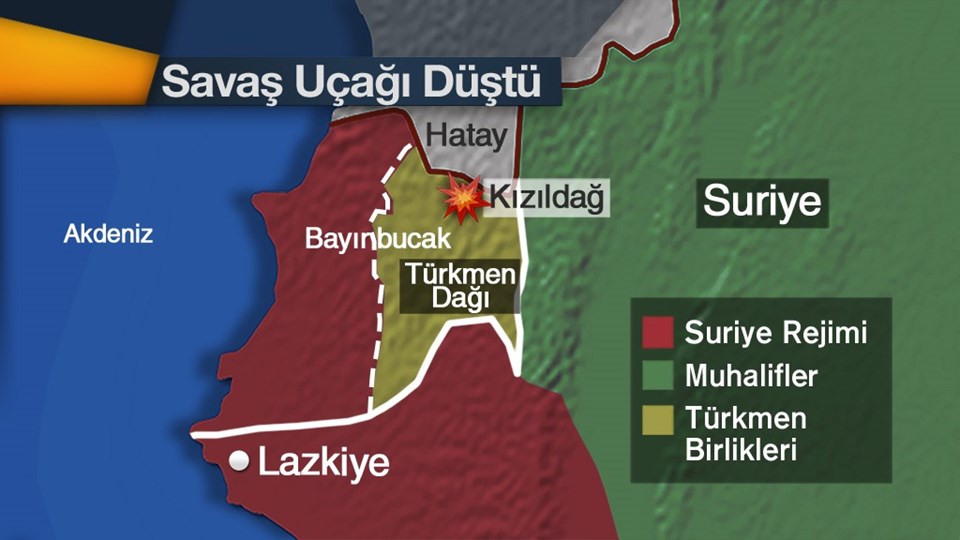 Rus savaş uçağı sınırı ihlal etti, Türk F-16'lar düşürdü - 7