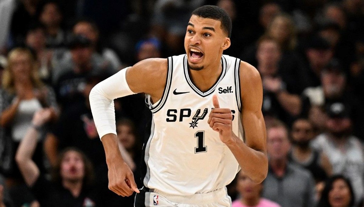 Wembanyama, NBA'de yılın çaylağı seçildi Wembanyama, NBA'de yılın çaylağı seçildi