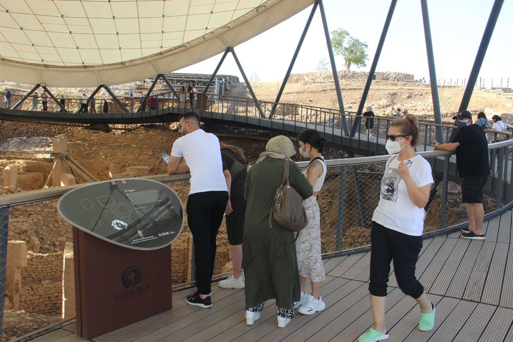 Pandemi engel olamadı: Göbeklitepe ziyaretçi akınına uğruyor - 5