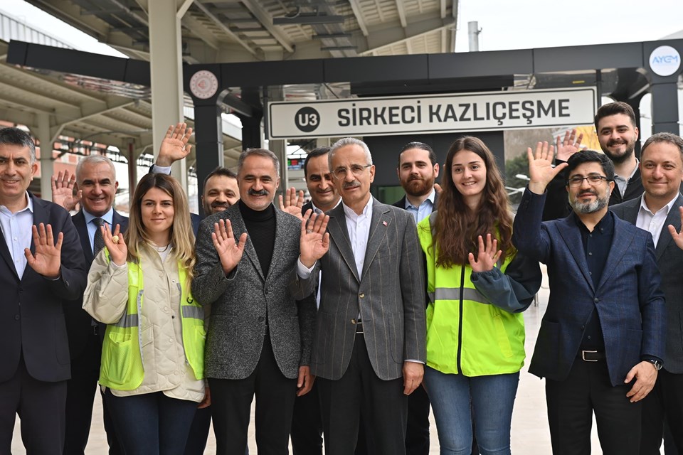 İstanbul'a yeni raylı sistem: Sirkeci-Kazlıçeşme Raylı Sistem Hattı yarın açılacak - 2