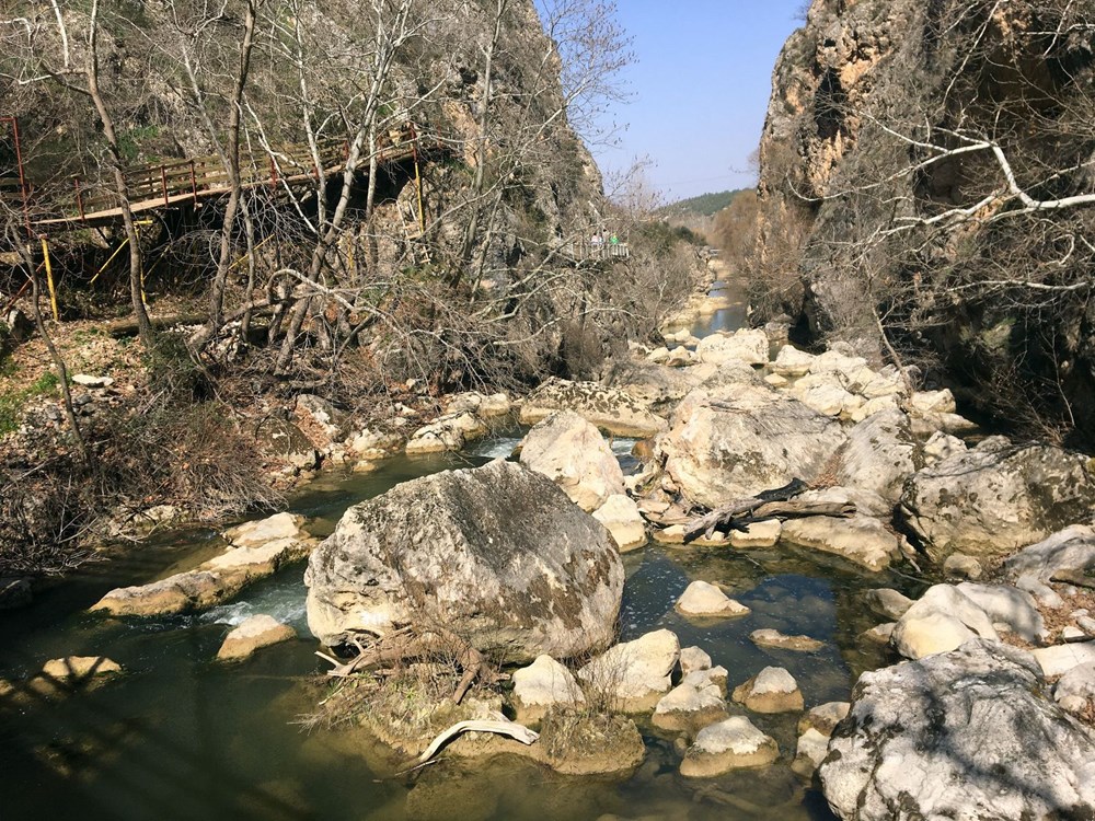 9 bin yıllık tarihin izleri gün yüzüne çıkıyor! Denizli'nin gizli cenneti Çal Kısık Kanyonu - 8