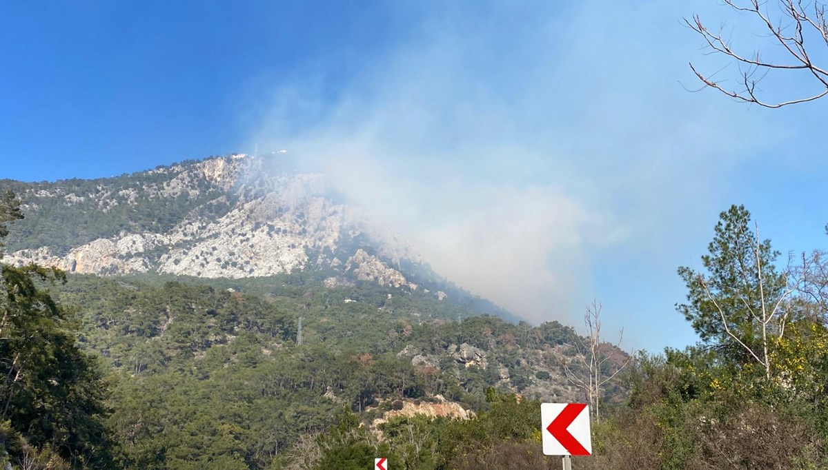 Antalya'da orman yangını kontrol altına alındı