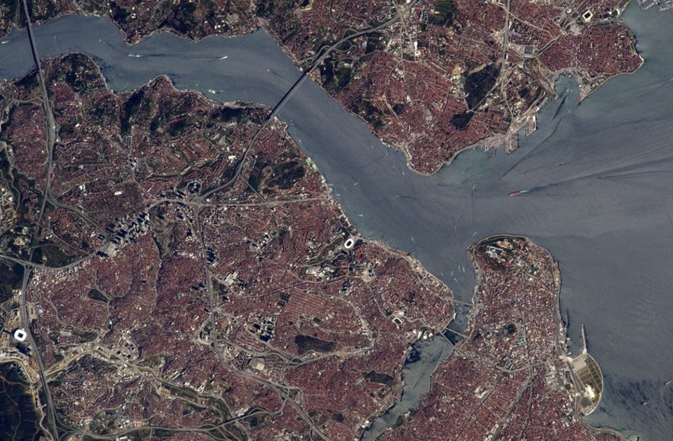 Fransız astronottan 'İstanbul' paylaşımı - 2