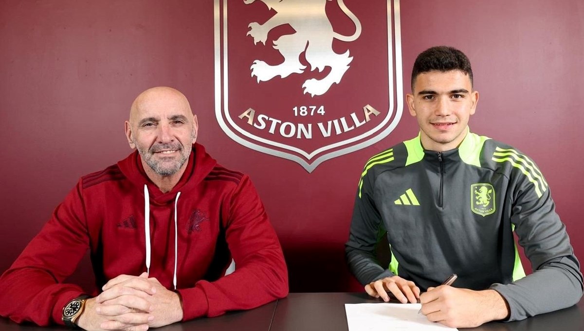 18 yaşındaki milli yıldız Yasin Özcan, Aston Villa'ya imzayı attı