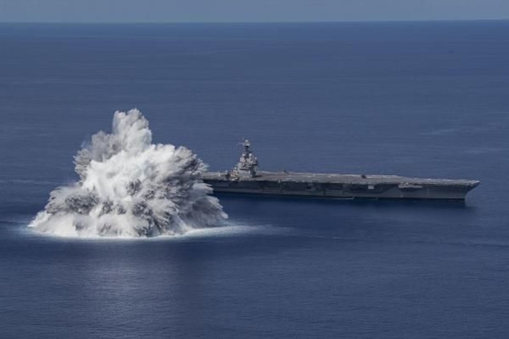 ABD Donanması'nın savaş gemisi patlayıcı testi: 3,9 büyüklüğünde deprem yarattı - 7