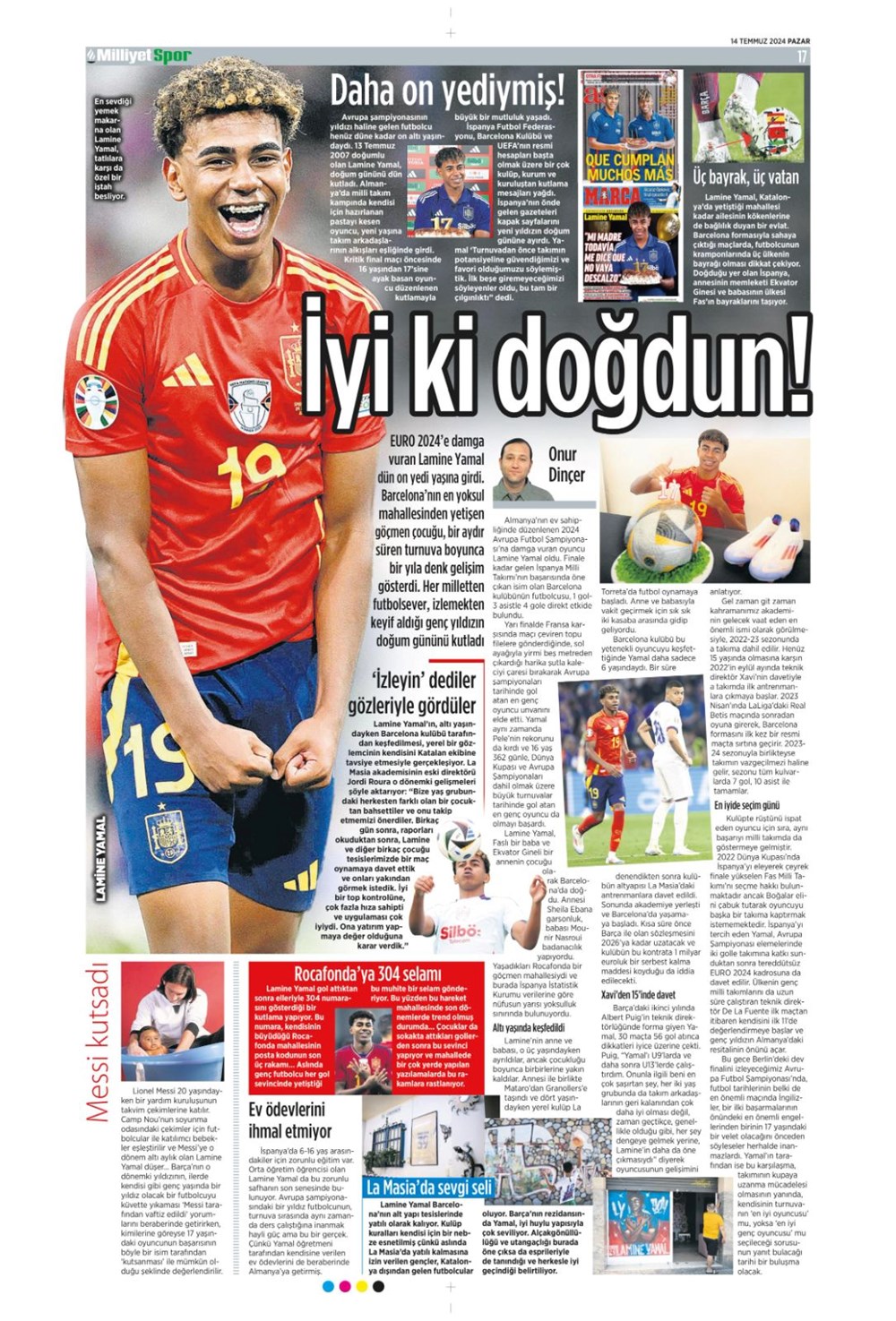 "Devlerle yarışa girdi: Hedef Felix" (14 Temmuz 2024 spor manşetleri) - 21