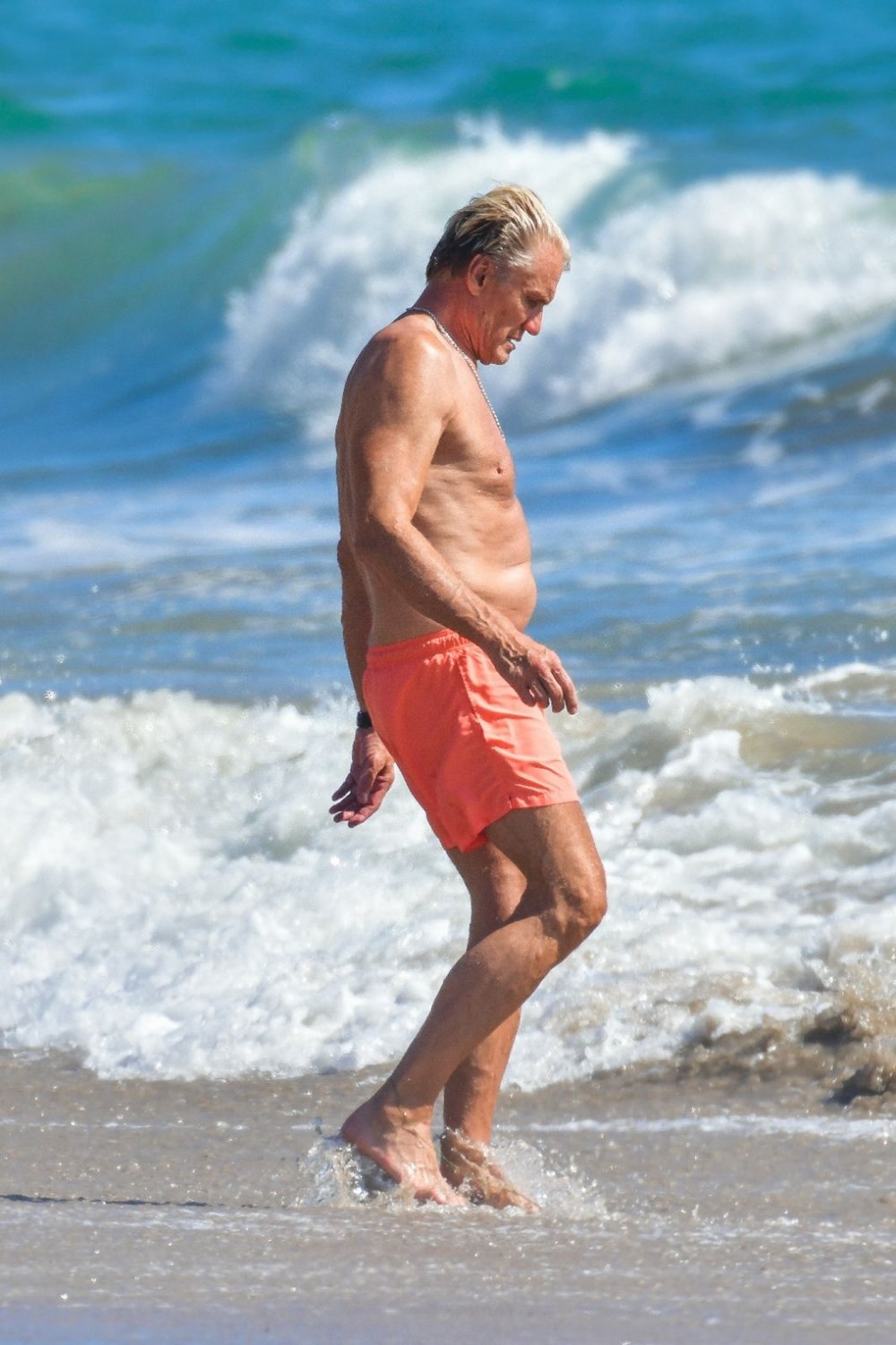 Rocky filminin yıldızı Dolph Lundgren 38 yaş küçük nişanlısıyla tatilde - 2