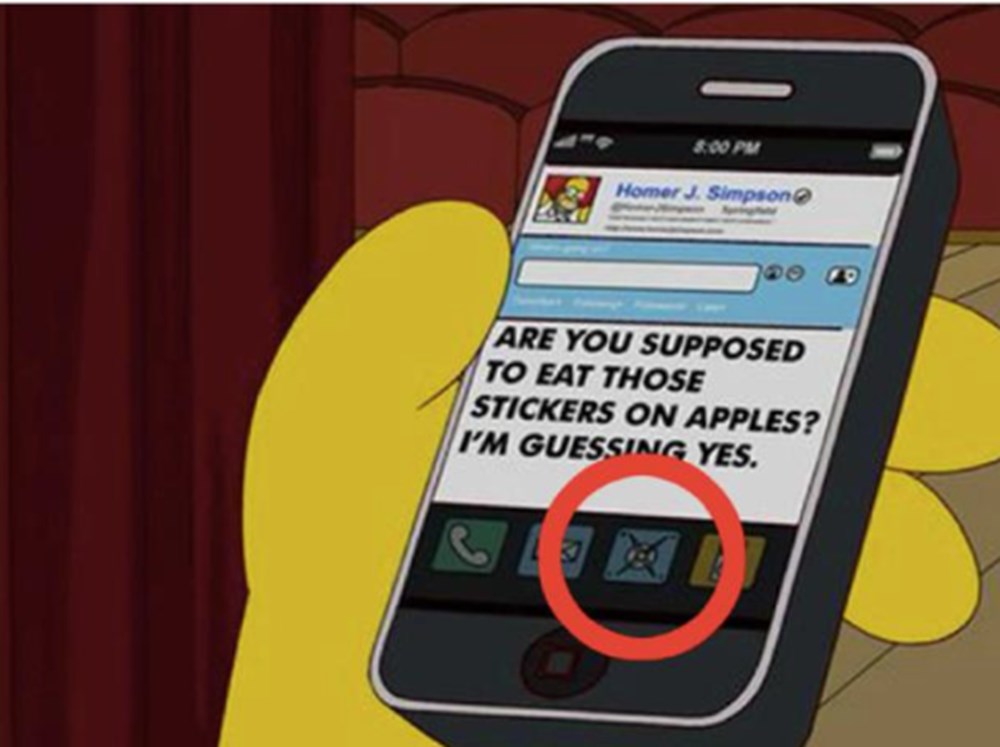 Simpsonlar Twitter'ın yeni logosunu da mı öngördü?  (The Simpsons kehanetleri) - 1