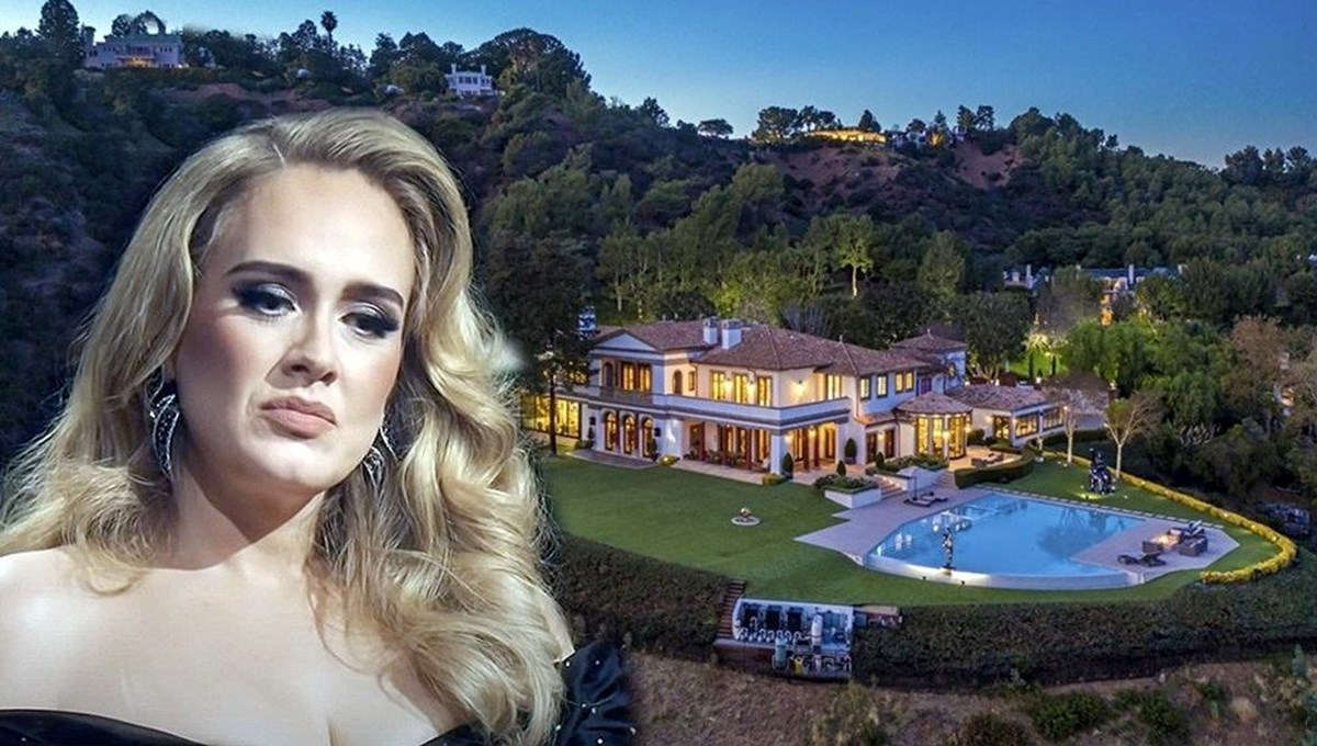 Adele'in yeni evinde deprem tehlikesi