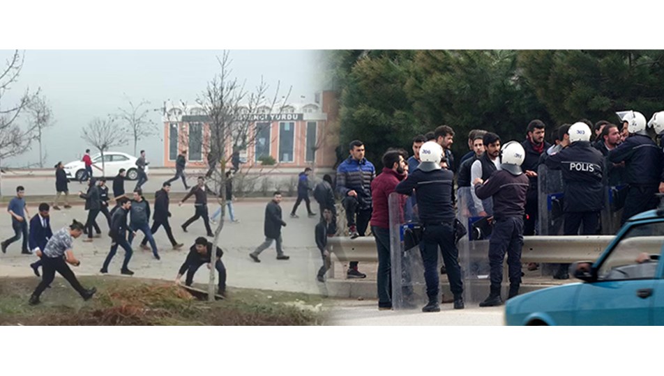 Kocaeli Üniversitesi'nde gerginlik: 43 öğrenci gözaltında