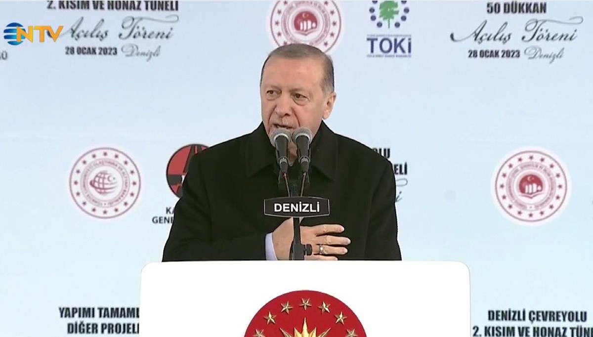 Cumhurbaşkanı Erdoğan'dan 6'lı masa eleştirisi: Aday çıkaramadılar, bizim adaylığımıza çamur atmaya başladılar
