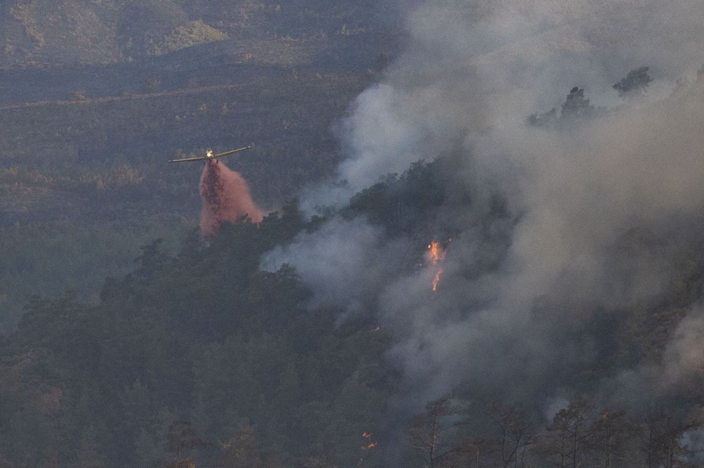Marmaris'te orman yangını: Bakanlar son durumu açıkladı - 43