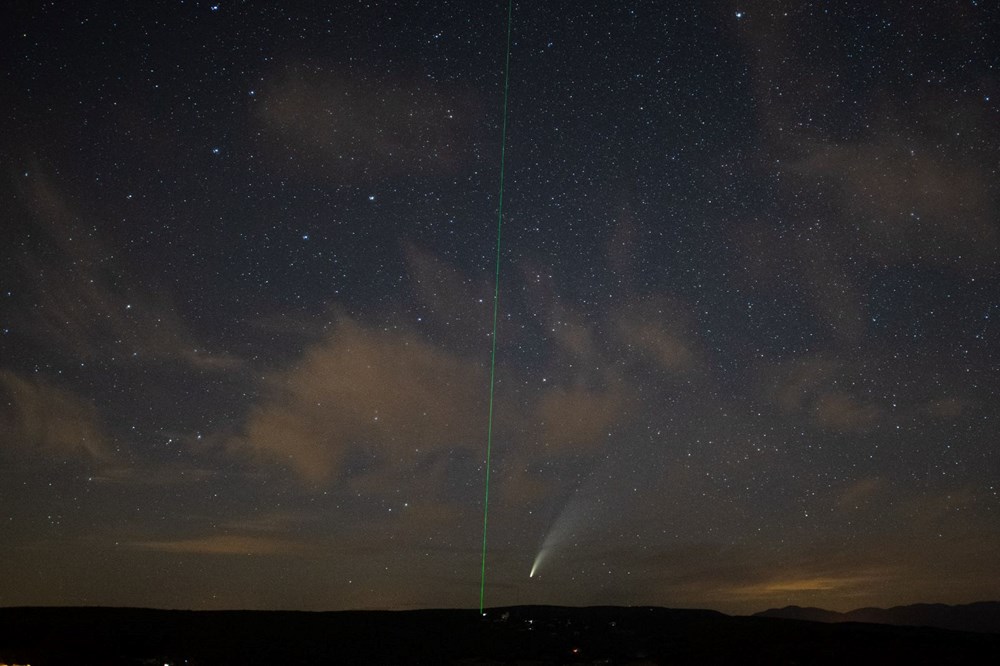 50 bin yıl sonra ilk kez: Yeşil kuyruklu yıldızdan çarpıcı fotoğraflar - 5