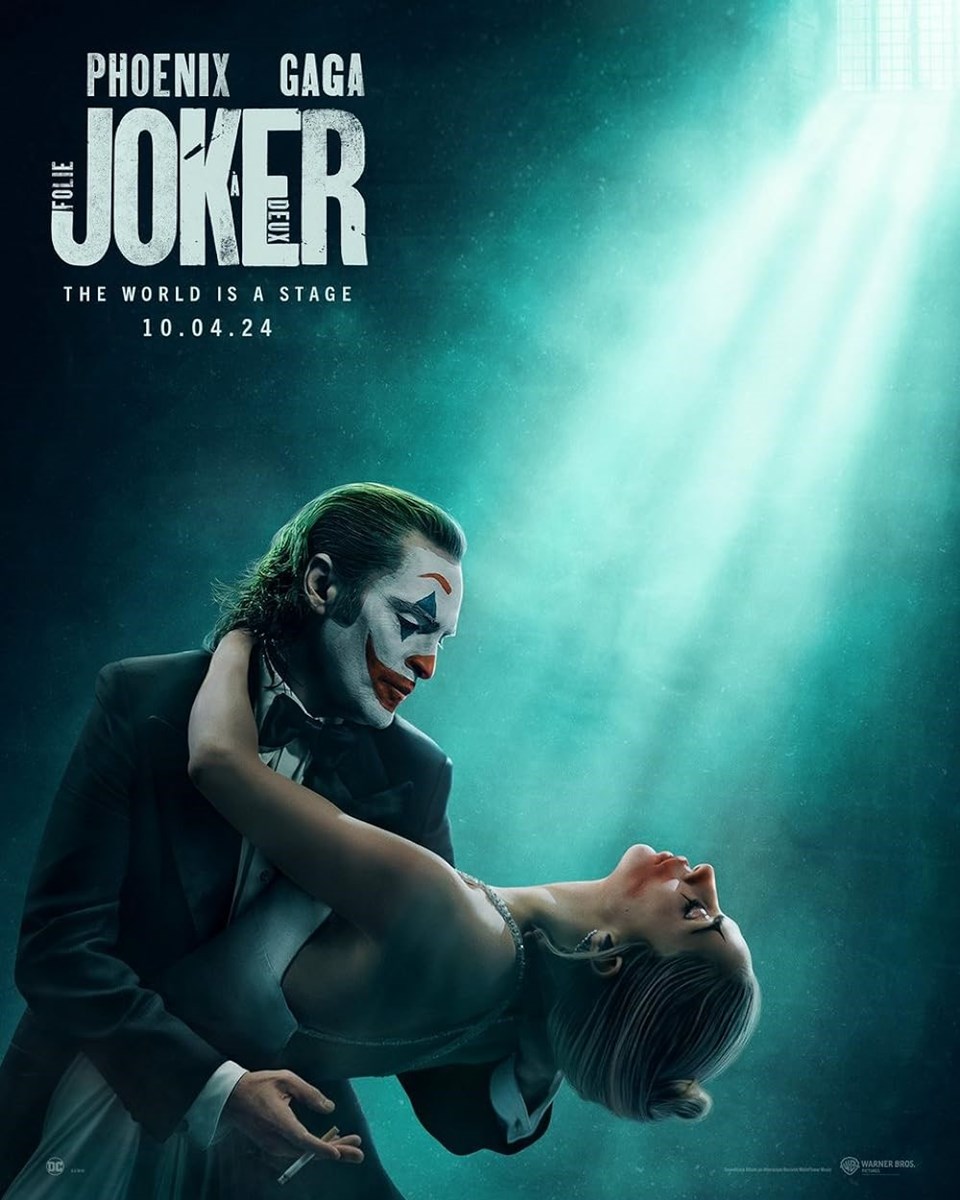 Lady Gaga ile Joaquin Phoenix başrolde: Joker'in devam filminden ilk afiş - 1