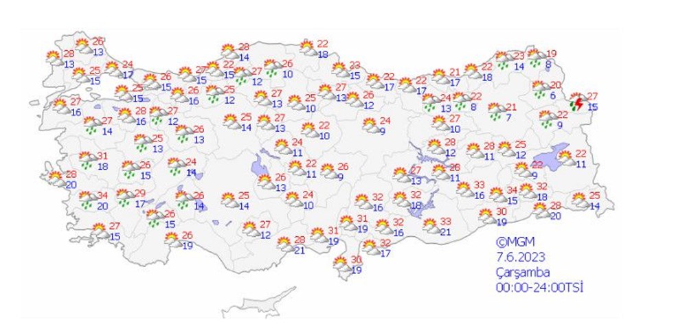 30 il sağanak uyarısı (Meteorolojiden 5 günlük rapor) - 17