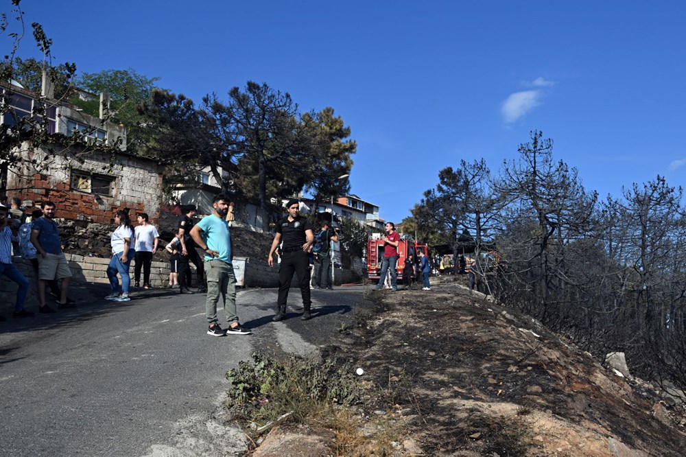 İstanbul Maltepe'de orman yangını - 24