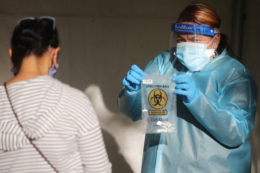 Günlük vaka rekoru: ABD’de 205 binden fazla vaka tespitedildi - 2