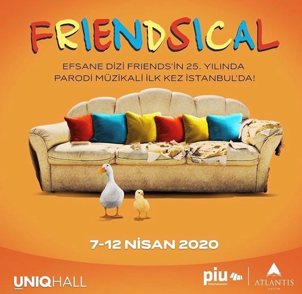 Friends’den ilham alan Friendsical müzikali İstanbul'da - 1