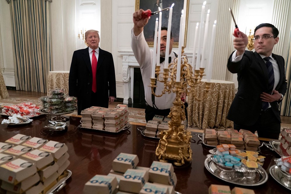 Trump’ın hamburger ısmarladığı futbolculara Michelin yıldızı davet - 1