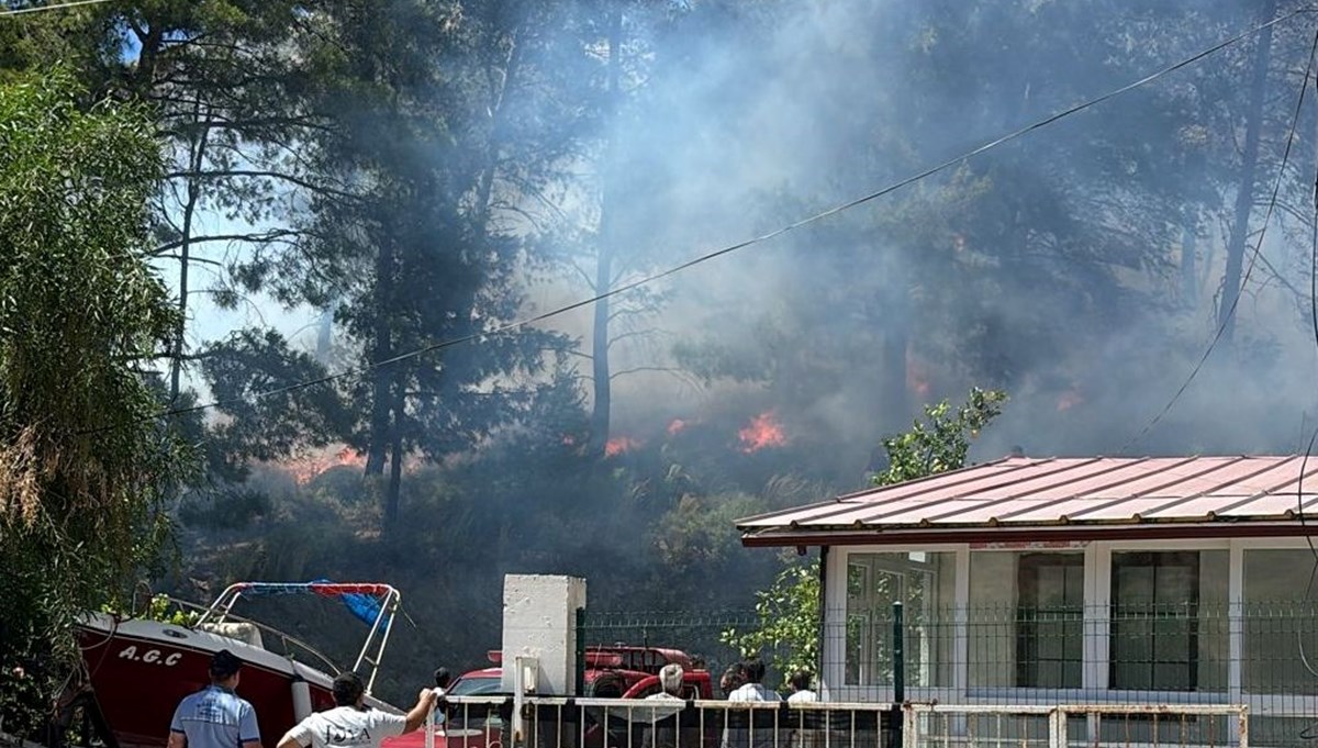 Muğla'da orman yangını Muğla'da orman yangını
