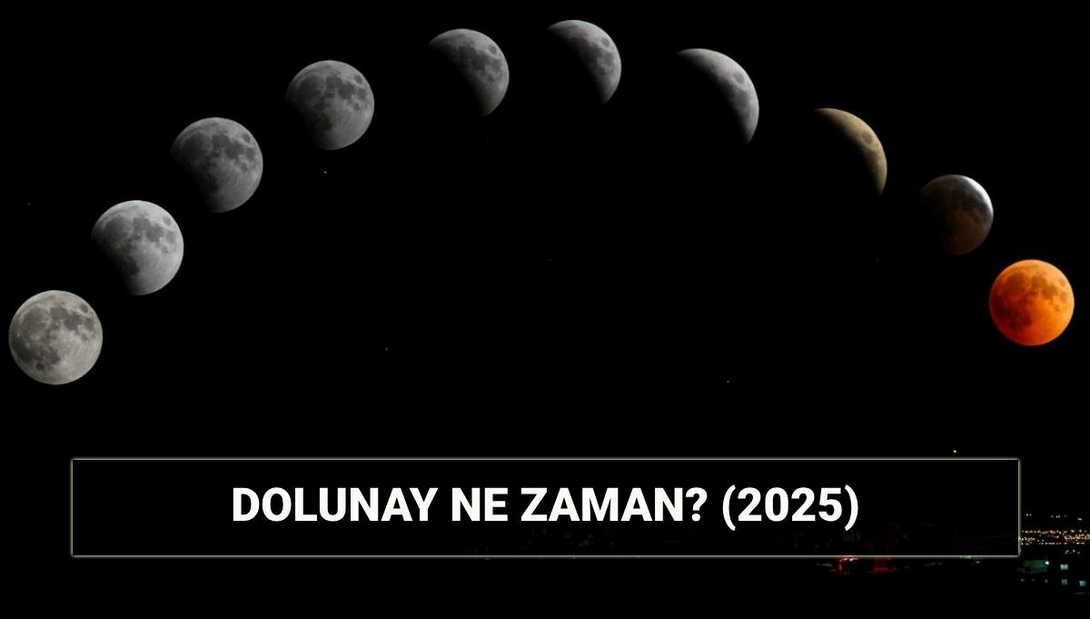 Dolunay takvimi 2025: Dolunay ne zaman?