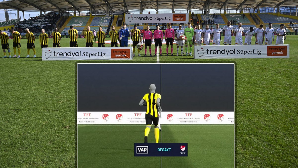Süper Lig'e Yarı Otomatik Ofsayt Sistemi damga vurdu Süper Lig'e Yarı Otomatik Ofsayt Sistemi damga vurdu