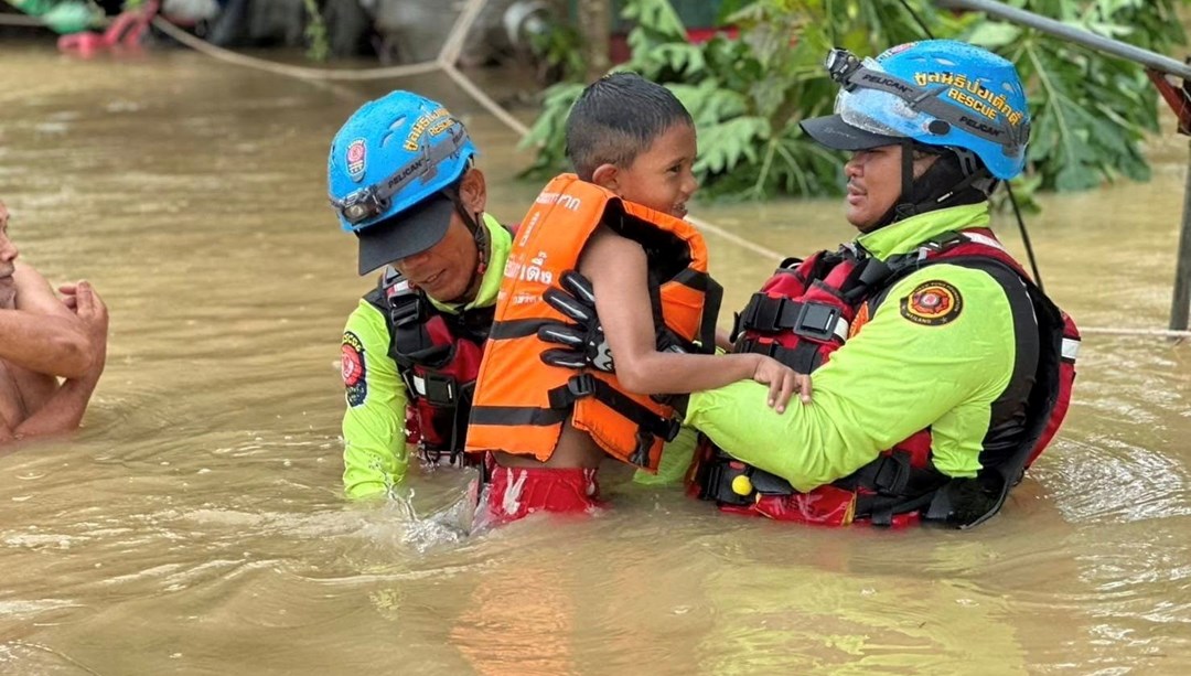 Tayland'daki selde can kaybı 9'a yükseldi
