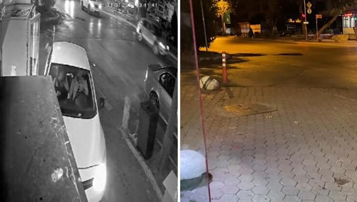 Bağdat Caddesi'nde otomobil büfeye çarptı