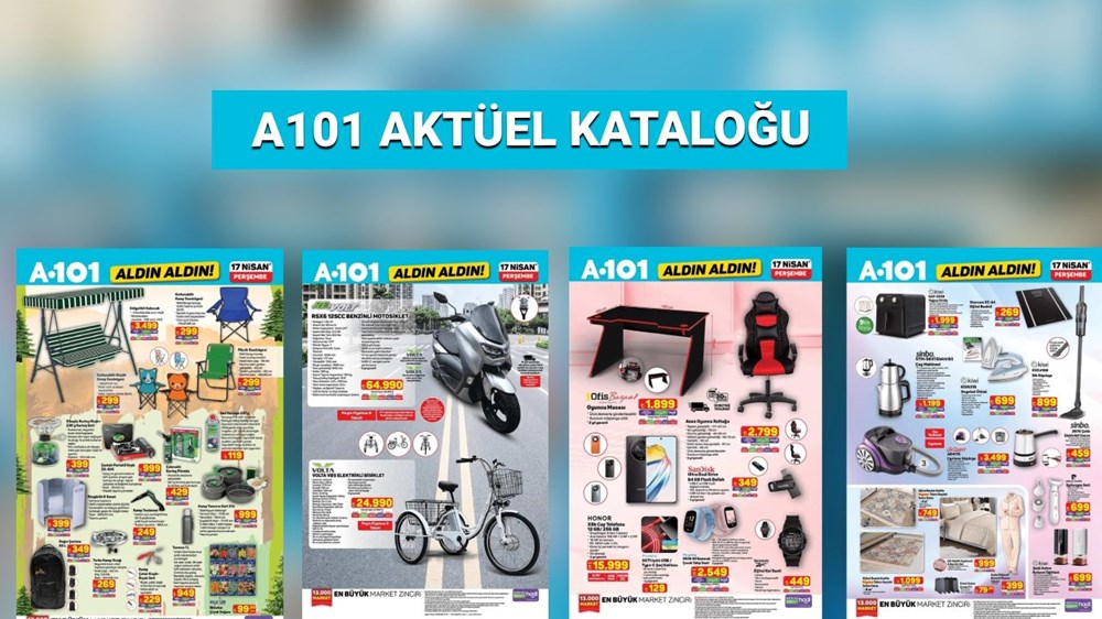 A101 Aktüel Kataloğu 17-24 Nisan indirimleri: Beyaz eşya, yatak, küçük konut aletleri geliyor 72 b F HkZ8I0Obz93a4subKw