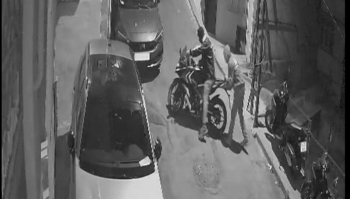 Motosiklet hırsızlarına baskın