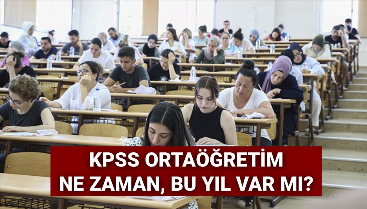 KPSS ortaöğretim (lise) sınav tarihi 2025: KPSS ortaöğretim bu yıl var, ne zaman yapılacak? KPSS ortaöğretim (lise) sınav tarihi 2025: KPSS ortaöğretim bu yıl var, ne zaman yapılacak?