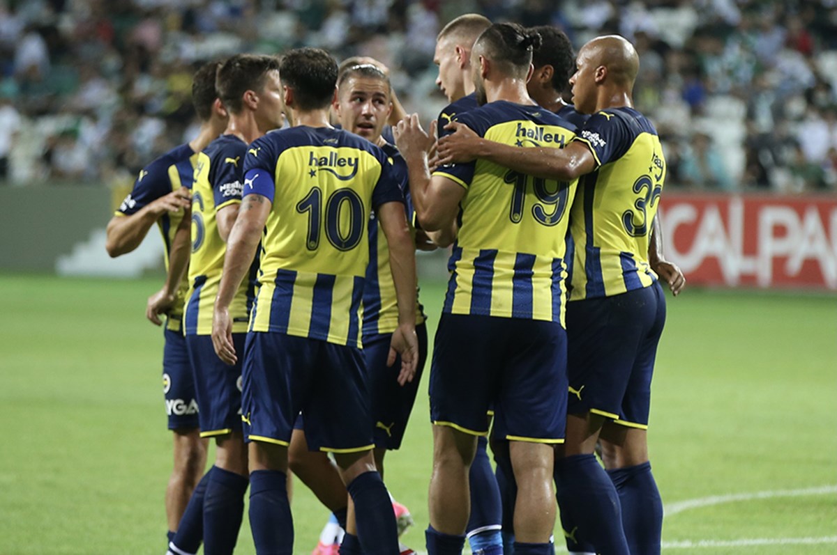 Fenerbahçe hazırlık maçında Giresunspor'u yendi