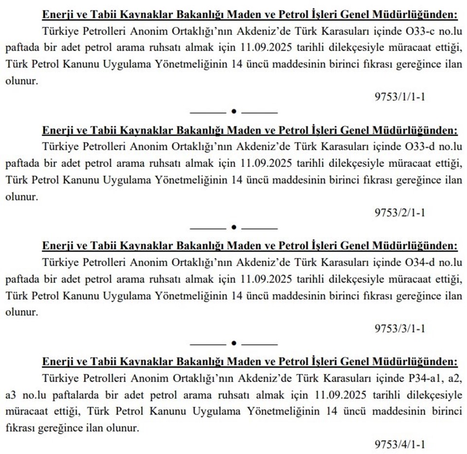 Mersin ve Adana'dan petrol mü çıkacak? TPAO harekete geçti - 1