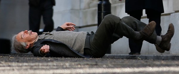 Benedict Cumberbatch yeni filminin setinde (Ünlülerin set halleri)