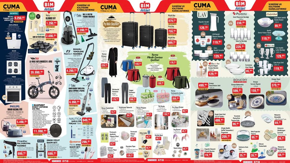 BİM market 11 Nisan cuma aktüel kataloğu: Televizyon, robot süpürge, valiz çeşitleri ve mop satışta 72 blS8f2A1Sk ETnjFMMOJtw