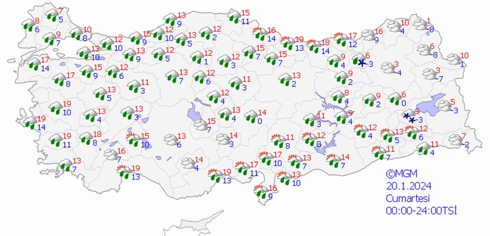 Hafta sonu sıcaklık 10 derece düşecek! (Bugün hava nasıl olacak?) - 17