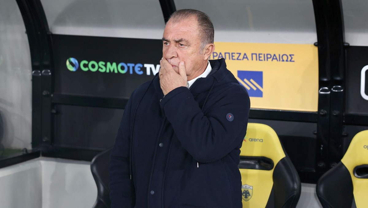 Fatih Terimli Panathinaikos liderlik mücadelesinde takıldı Fatih Terimli Panathinaikos liderlik mücadelesinde takıldı