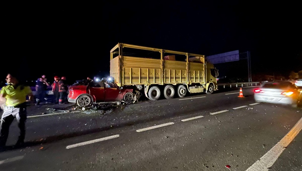 Pamukova'da trafik kazası