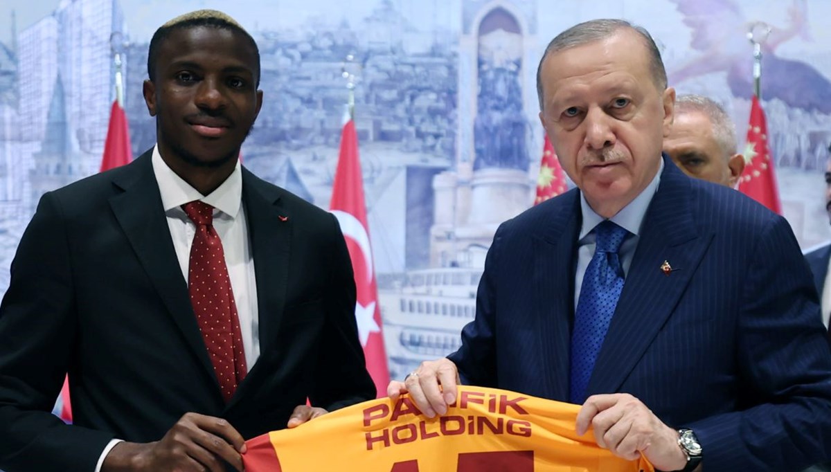 Cumhurbaşkanı Erdoğan, şampiyon Galatasaray'ı kabul etti