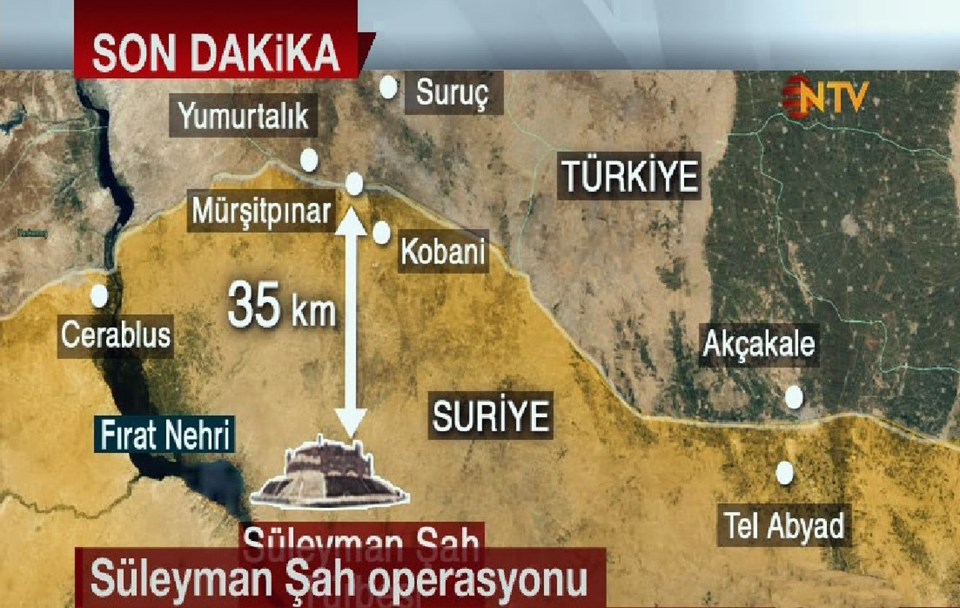 TSK'dan Süleyman Şah karakoluna "Şah Fırat" operasyonu - 1