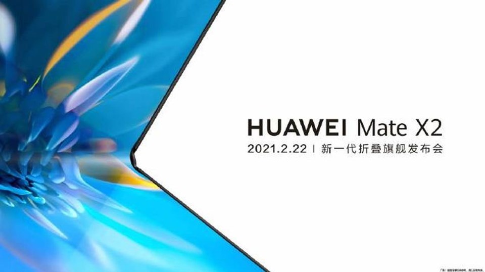 Huawei katlanabilir Mate X2 için tarih verdi - 1