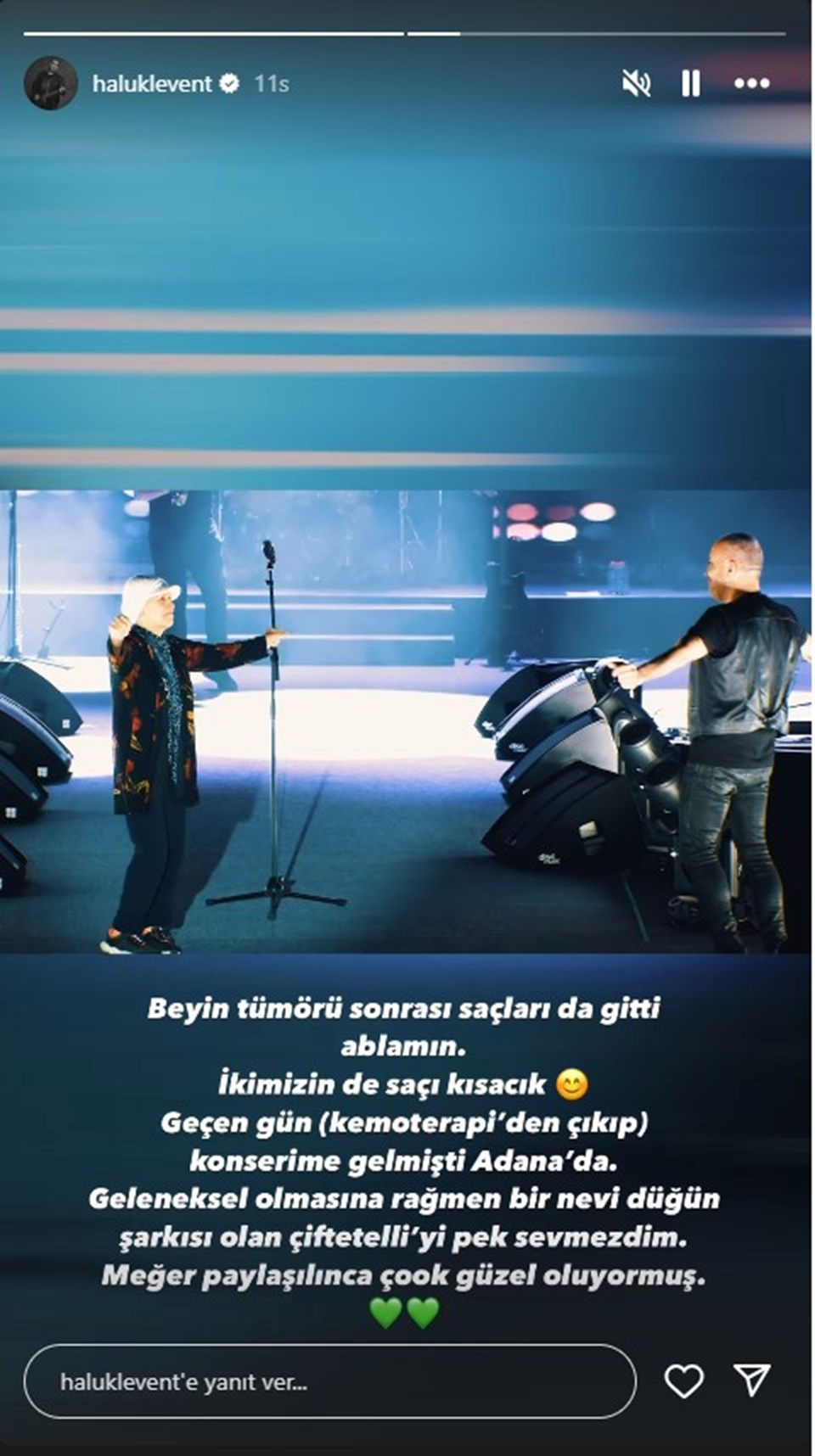 Haluk Levent ablasına destek olmak için saçlarını kazıttı - 1