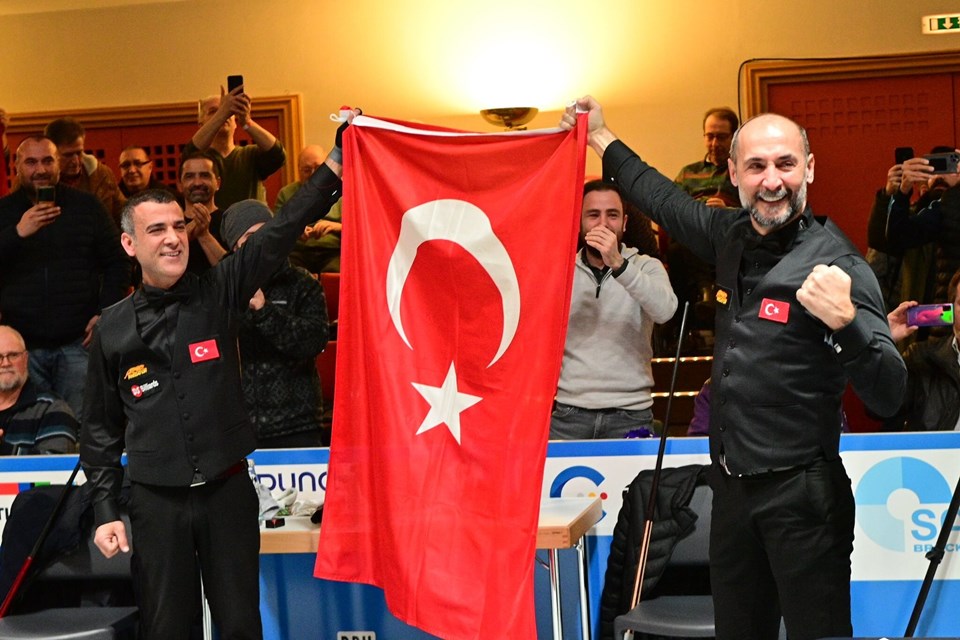 Türkiye 3 bant bilardoda dünya şampiyonu - 1