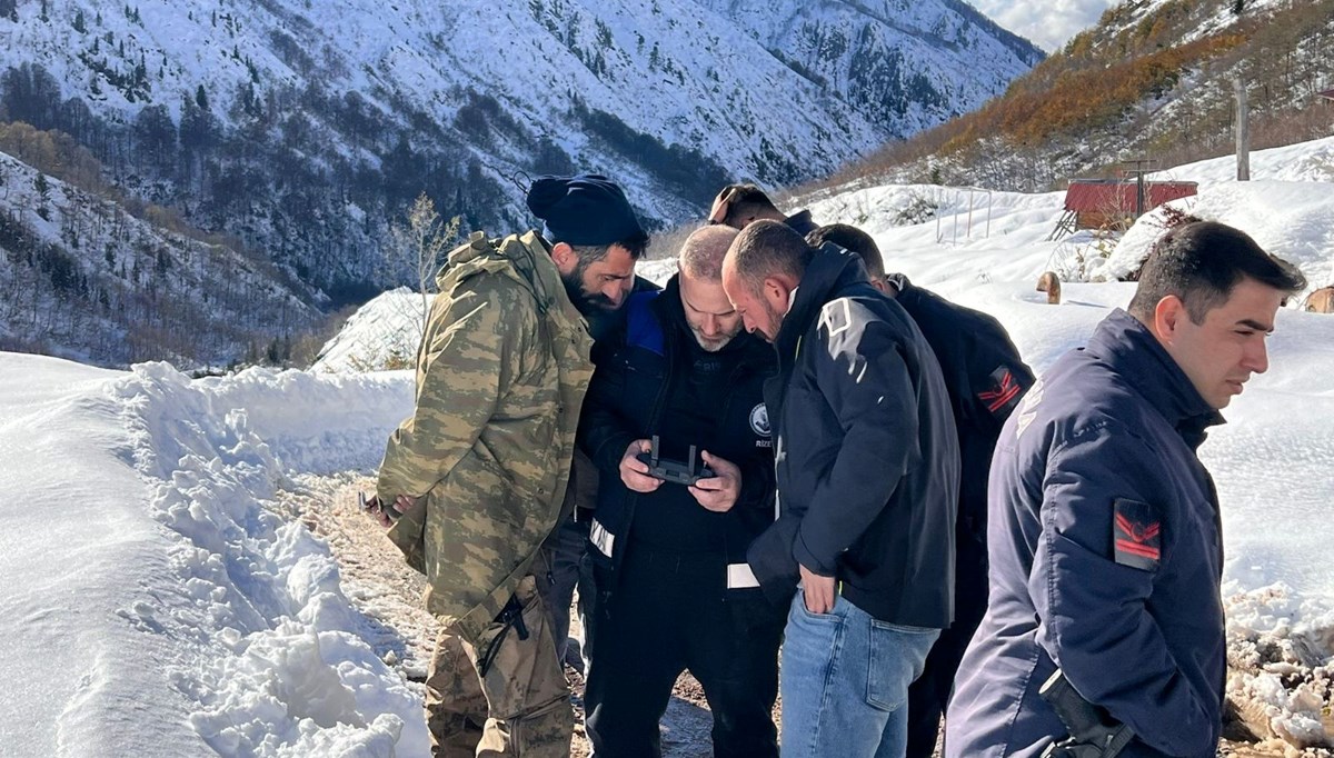 Ayı saldırısından kaçtılar! 20 gündür Rize'nin karlı dağlarında aranıyorlar