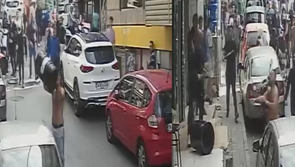 Çaycıların dedikodu kavgası kamerada: Variller çekpaslar havada uçuştu Çaycıların dedikodu kavgası kamerada: Variller çekpaslar havada uçuştu