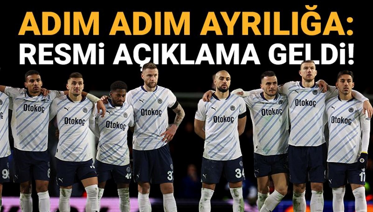 Fenerbahçe'de adım adım ayrılığa: Fenerbahçe'de adım adım ayrılığa: